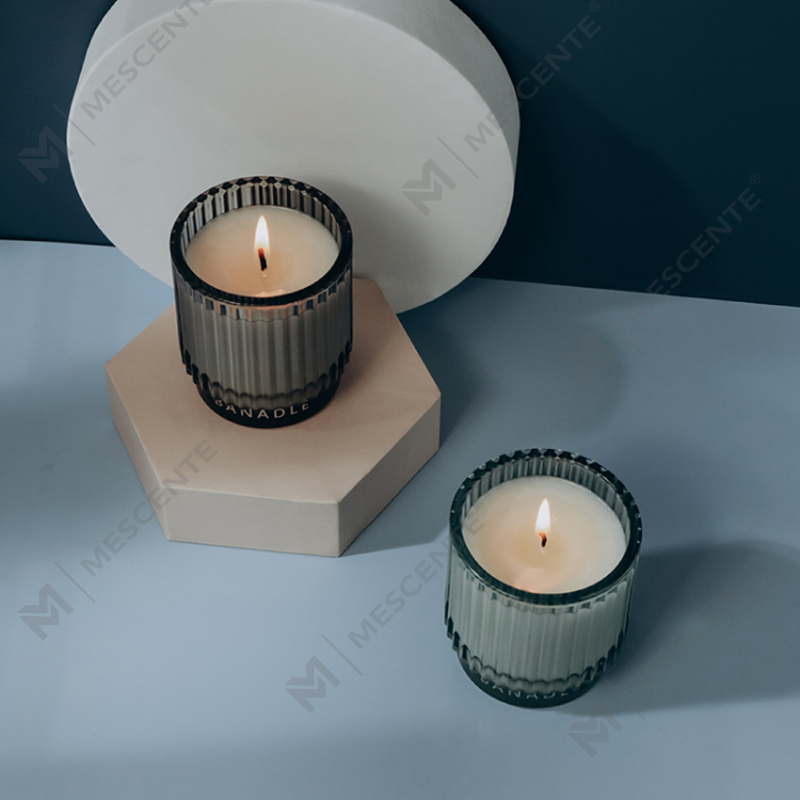 M&Scent Bougies parfumées en grands pots, parfums Menthe Sauvage & Eucalyptus