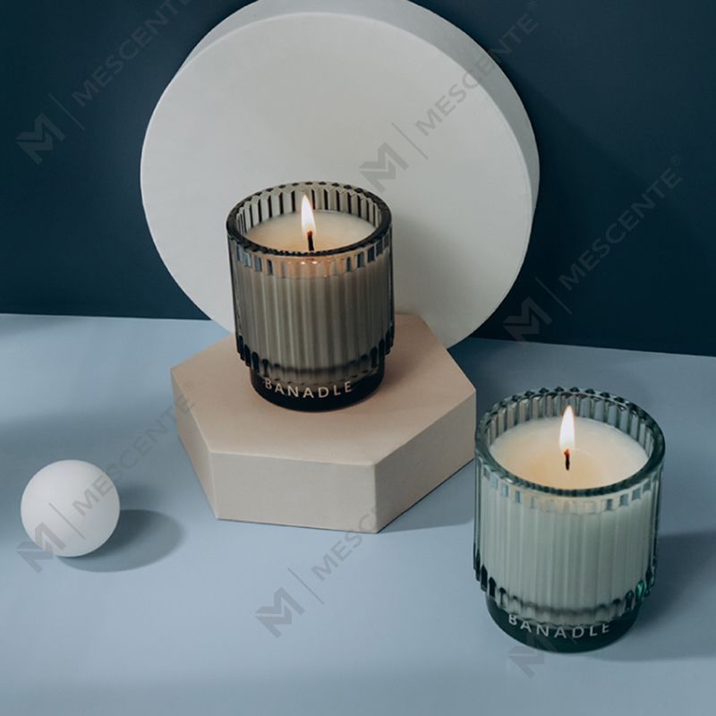 M&Scent Bougies parfumées en grands pots, parfums Menthe Sauvage & Eucalyptus