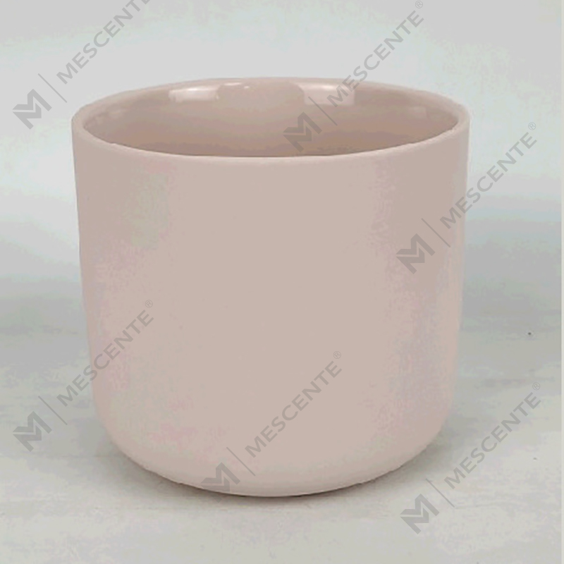 Grand pot à bougie de Noël givré blanc argenté personnalisé à 3 mèches avec couvercle en bambou