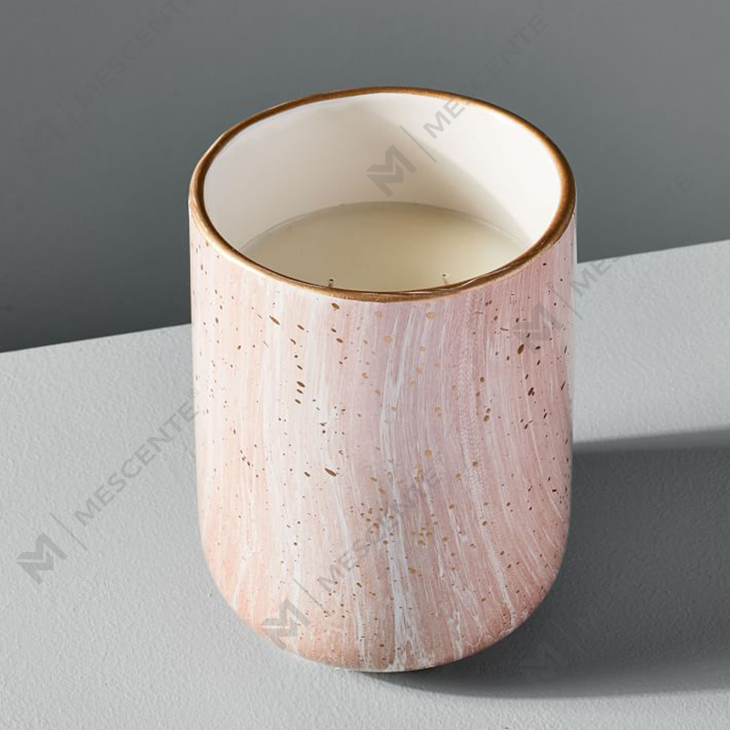 Diffuseur de cire de bougie électrique en céramique blanche M&Scente pour spa et aromathérapie