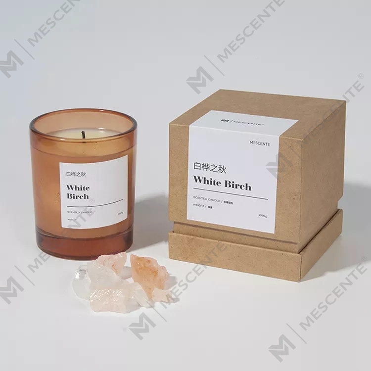 M&Scent Grandes bougies parfumées luxueuses avec cristaux, pour fêtes et parfum d'intérieur