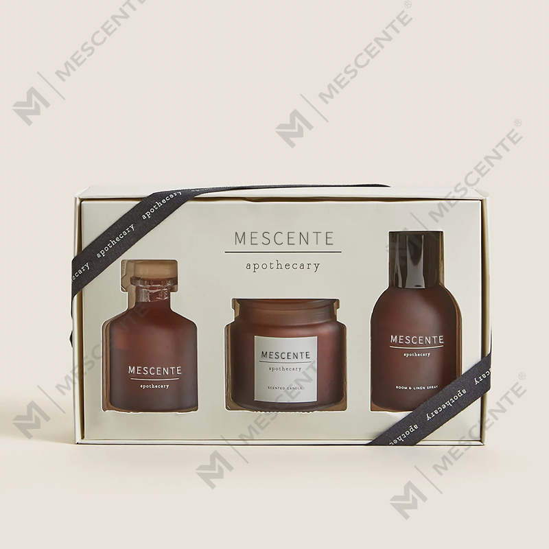 bougeoir en verre transparent de luxe personnalisé de marque privée, bougies parfumées en cire de soja avec couvercle