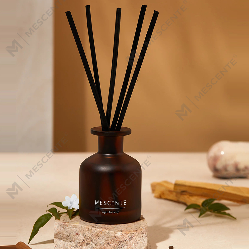 bougeoir en verre transparent de luxe personnalisé de marque privée, bougies parfumées en cire de soja avec couvercle