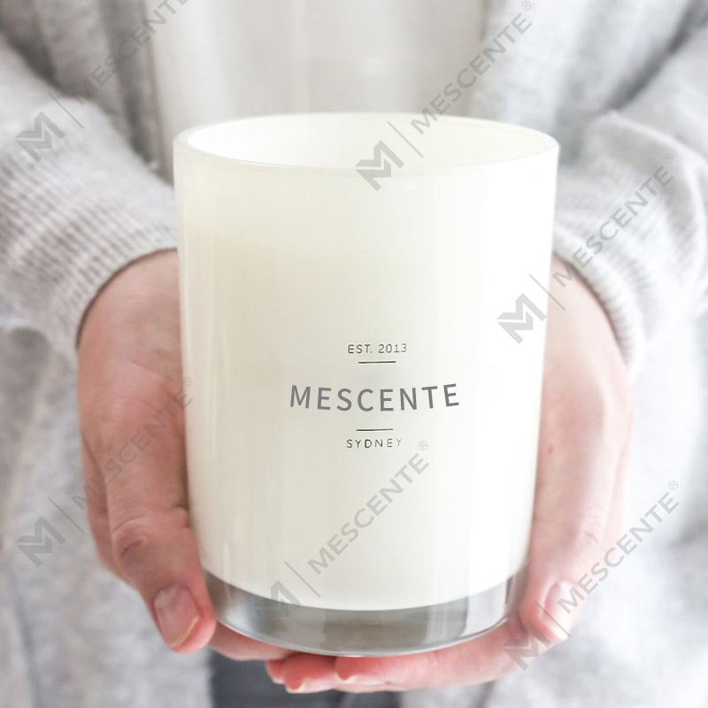 bougies de soja parfumées romantiques de personnalisation de marque privée