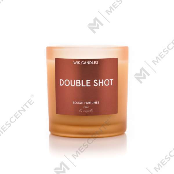 Bougies de luxe personnalisées en cire de soja parfumées au cristal de verre noir M&Scent en gros