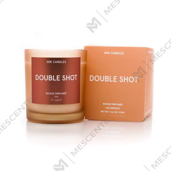 Bougies de luxe personnalisées en cire de soja parfumées au cristal de verre noir M&Scent en gros