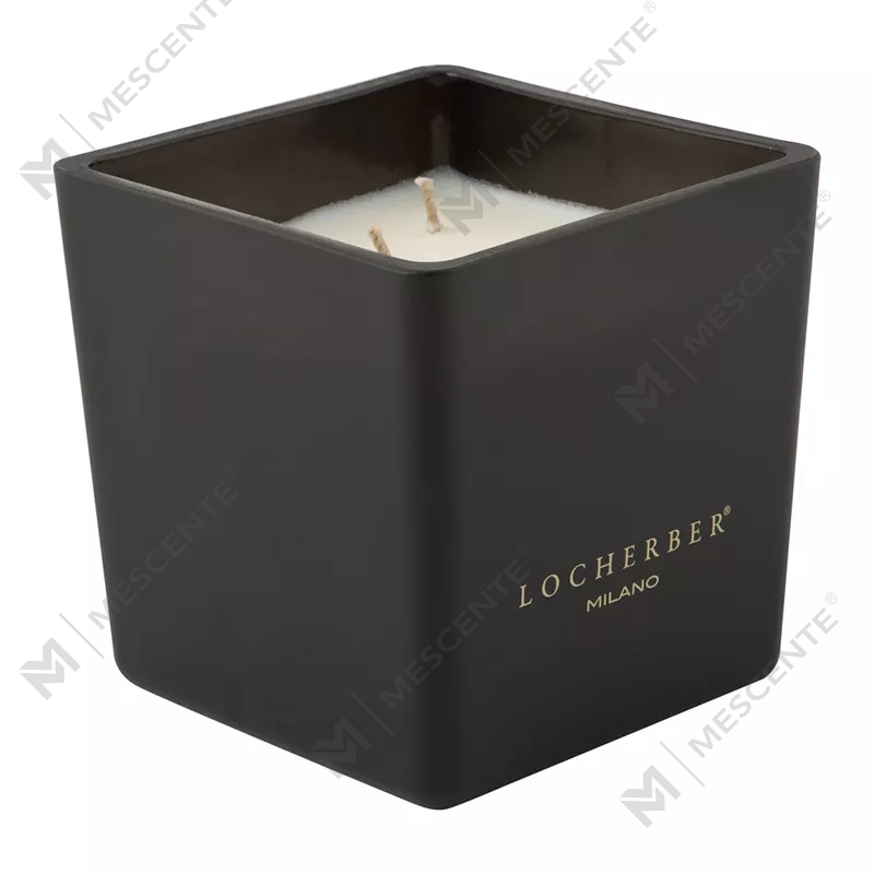 Grande bougie parfumée écologique en verre M&Scent 2025 avec couvercle en bois de bricole