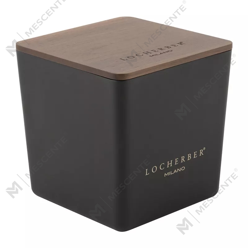 Grande bougie parfumée écologique en verre M&Scent 2025 avec couvercle en bois de bricole