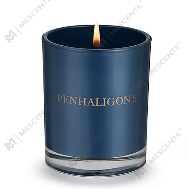 Bougies parfumées d'aromathérapie à la cire de soja parfumée au chakra de cristal de guérison spirituelle de luxe et de marque privée