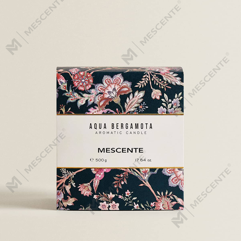 M&Scent usine personnalisée bougie parfumée en cire de soja naturelle avec étiquette privée en pot en verre