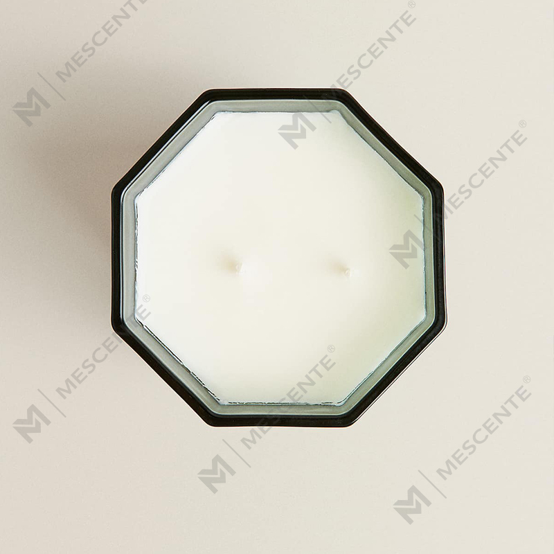 M&Scent usine personnalisée bougie parfumée en cire de soja naturelle avec étiquette privée en pot en verre