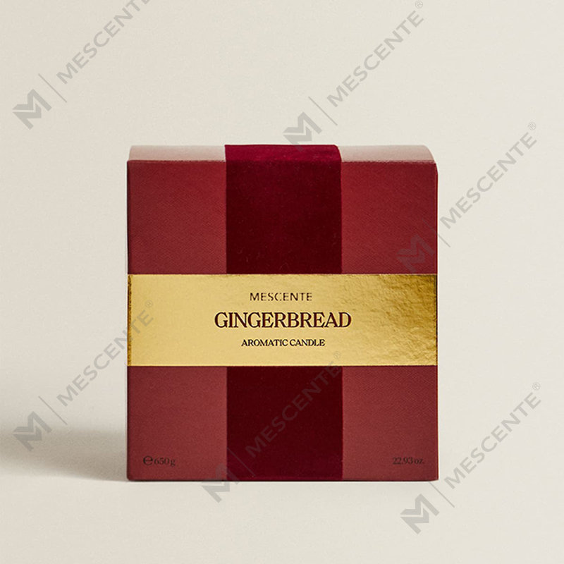 Bougies de luxe personnalisées M&Scent à 3 mèches, bougie parfumée en verre noir mat personnalisée de marque privée