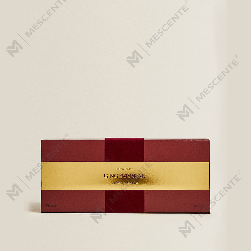 Bougies de luxe personnalisées M&Scent à 3 mèches, bougie parfumée en verre noir mat personnalisée de marque privée