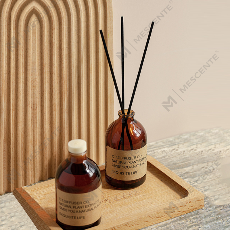 Diffuseur à roseaux de luxe M&Scent pour la maison et ensemble de bougies parfumées avec emballage en boîte