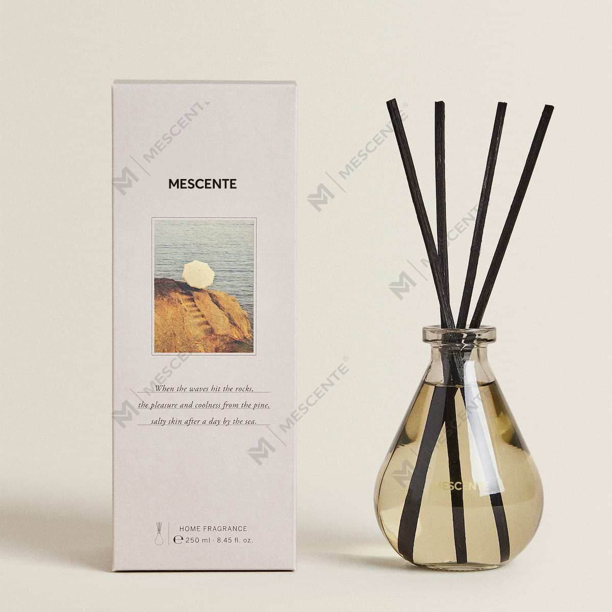 Haute qualité Diffuseur à roseaux luxueux mini de Turquie, flacon en verre pour la décoration et le parfum d'intérieur de Noël