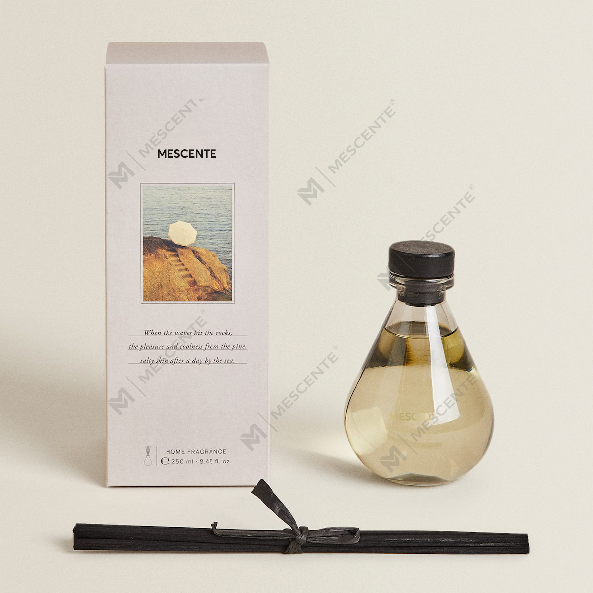 Haute qualité Diffuseur à roseaux luxueux mini de Turquie, flacon en verre pour la décoration et le parfum d'intérieur de Noël