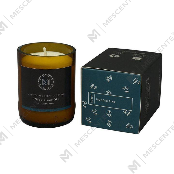 Boîte de moules en silicone pour bougies M&Scent, bougie à la cire de soja parfumée, verre avec couvercle, ensemble en silicone pour Noël