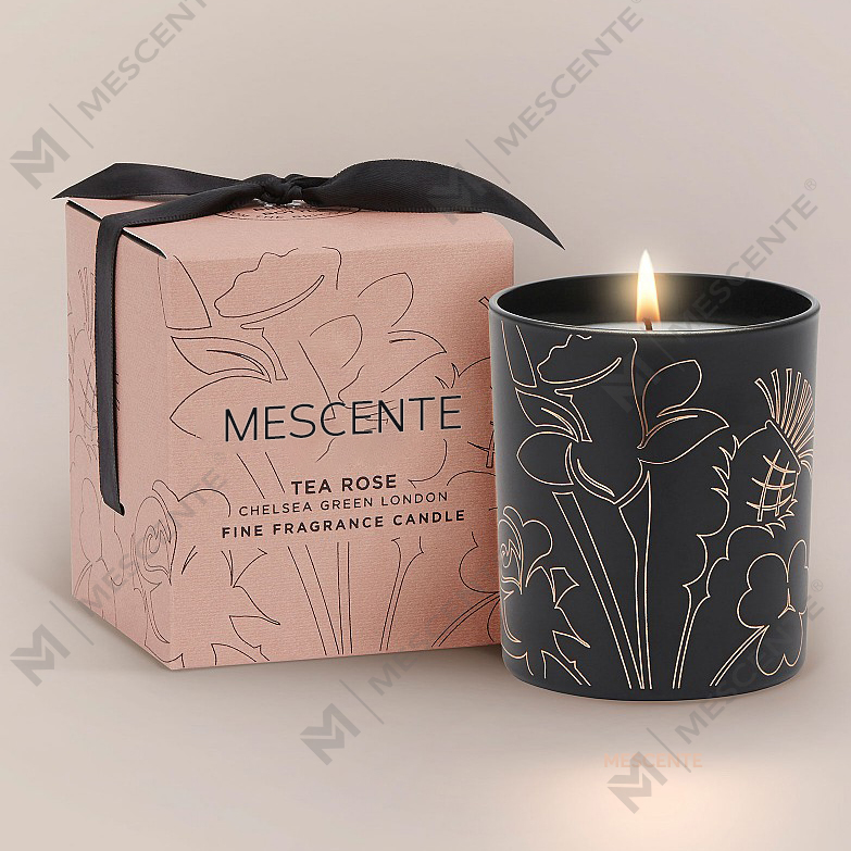 M&Scent Kit de fabrication de bougies, vase électrique en verre parfumé, bougie parfumée au lait doré